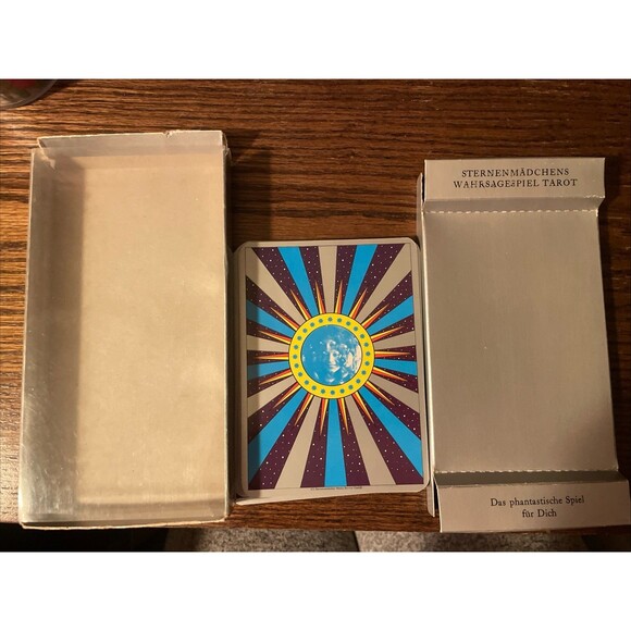 Sternenmadchens Wahrsagespiel Fantasy Tarot Major Arcana Pop Art AGMULLER - Picture 2 of 12